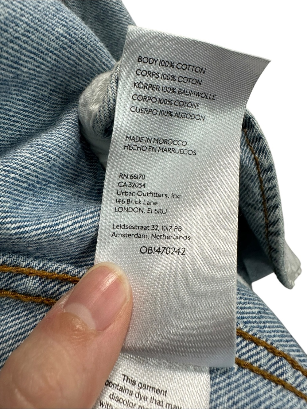 Free People We The Free Opal Swing Denim Jacket - Picture 12 of 12